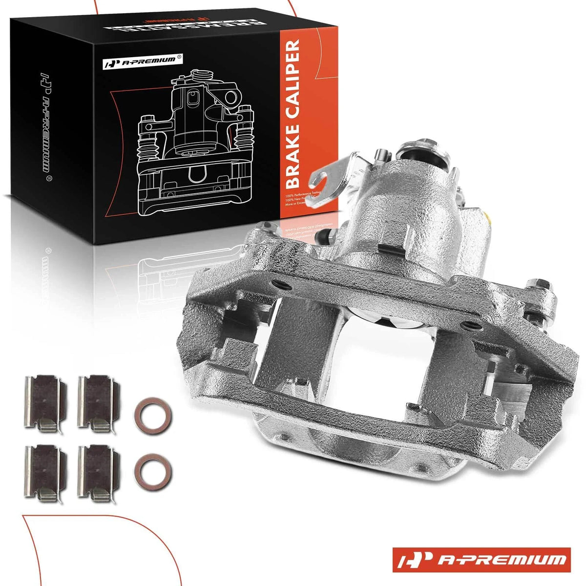 Rear Right Brake Caliper with Bracket for Ford Flex, Lincoln MKS (2009)
