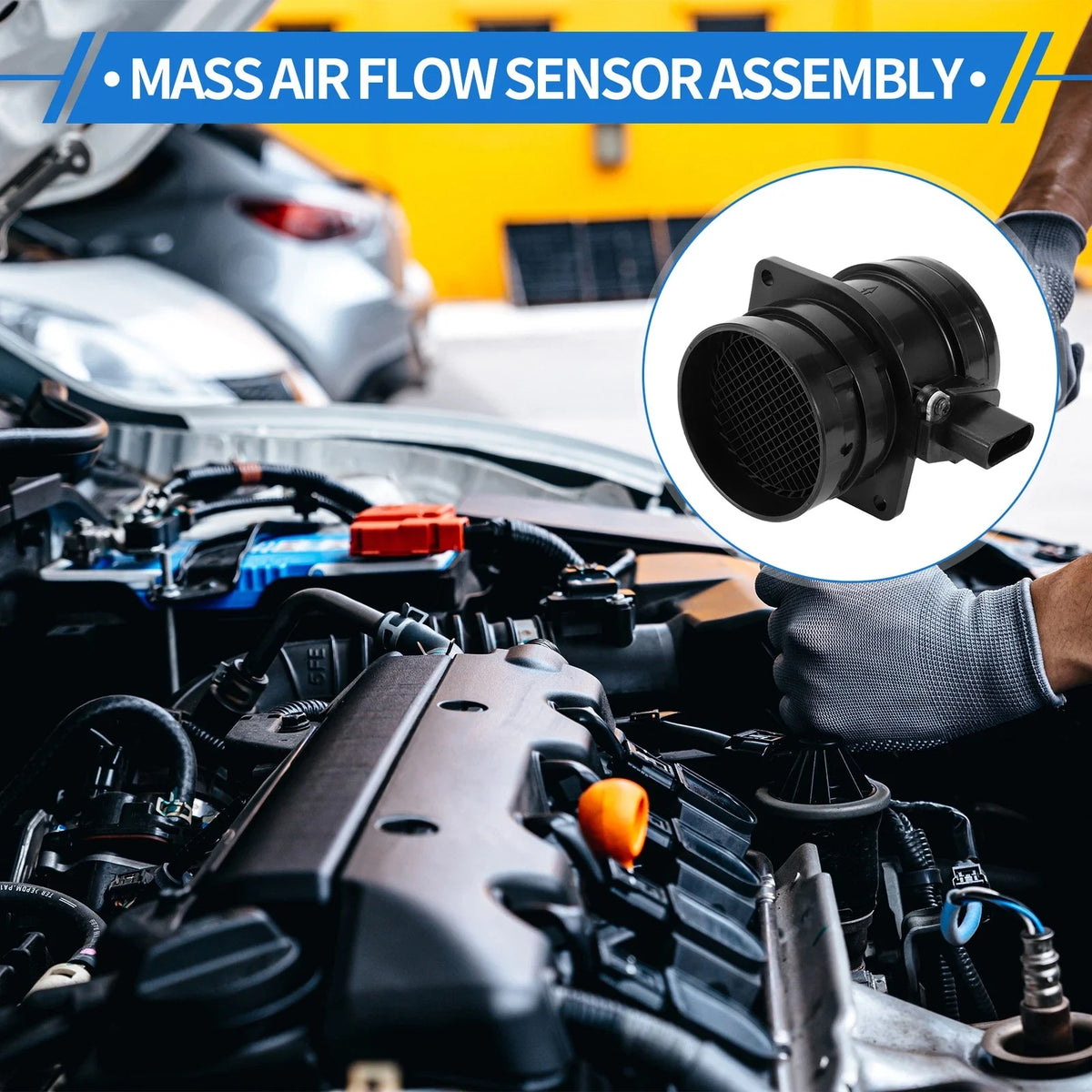 Mass Air Flow Sensor Assembly for Volkswagen CC L4 2.0L (2009–2017)
