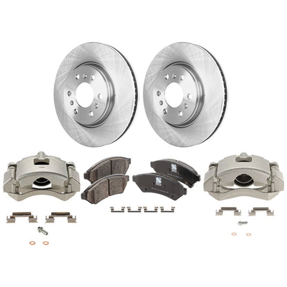 2X Front Brake Kit with Calipers for Chevy Uplander, Terraza (2005–2008)