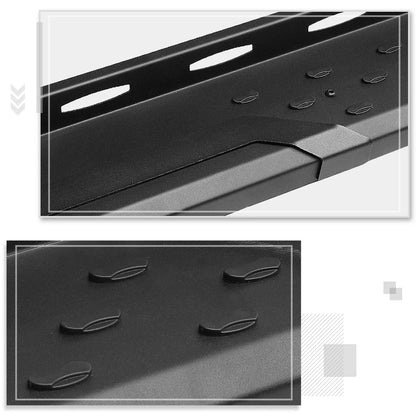Set of 2 Side Step Nerf Bars for 2009-2020 Dodge Ram 1500 Crew Cab