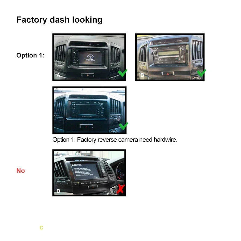 10" Wireless CarPlay & Android Auto Head Unit for 2007-2015 Landcruiser