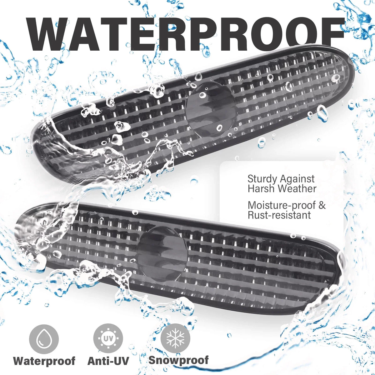Front Side Marker Lights - Smoke for 2000–2005 Dodge Neon