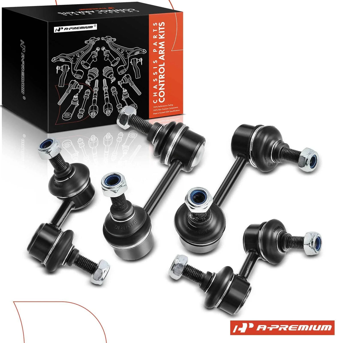 Set of 4 Sway Bar Links for Honda Element (2003–2011)