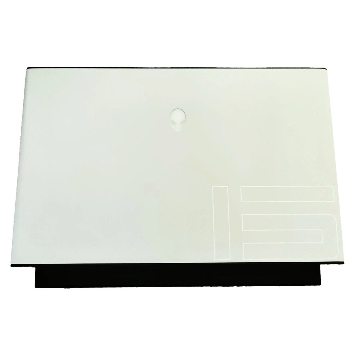 White Back Cover (Part No. 0MFC9P, MFC9P) for Dell Alienware M15 R4
