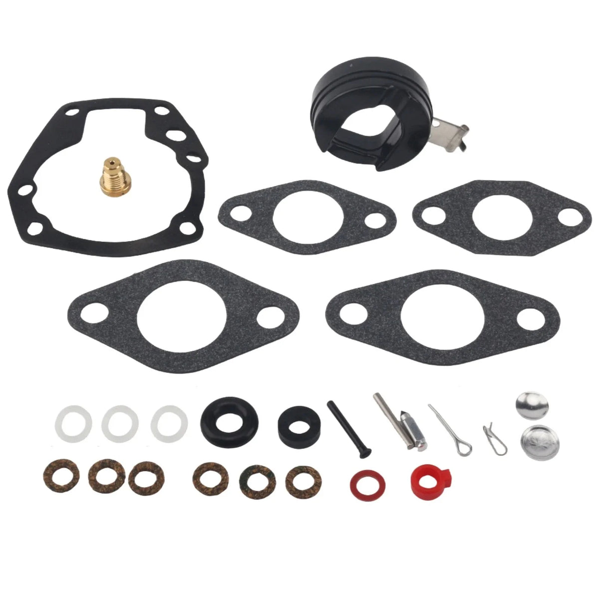 Carburetor Kit with Float for Johnson Evinrude 5-18 HP
