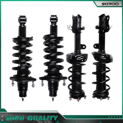 Front and Rear Shocks Struts Assembly for Honda CR-V 2007-2011