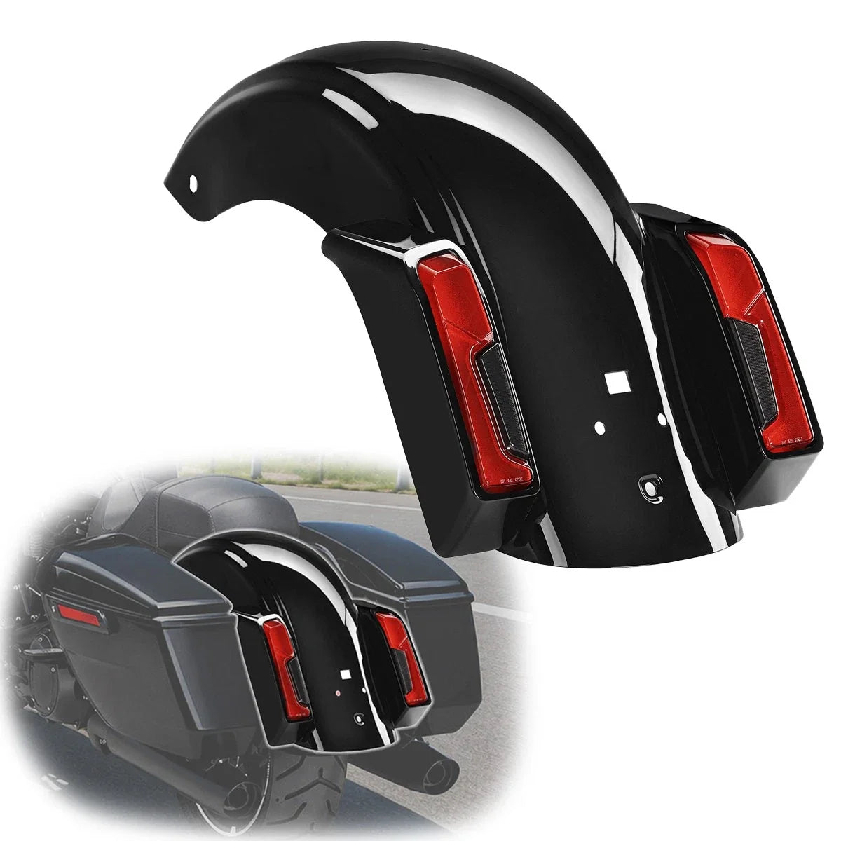 2023-2026 Harley CVO Street Glide FLHXSE LED Rear Fender Assembly