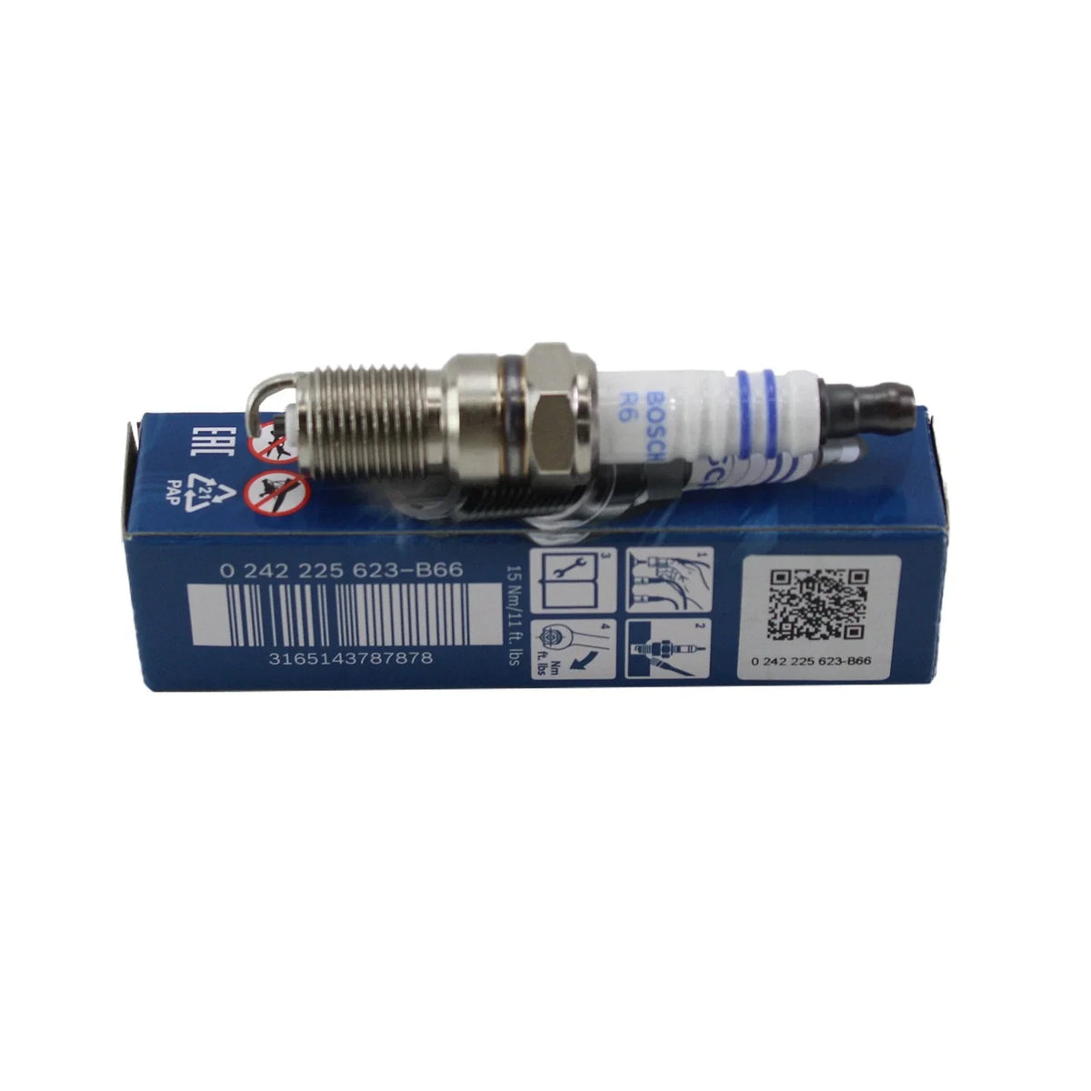 4 Spark Plugs for Cadillac, Buick, Chevy, Ford, GMC, Pontiac HR9DCY