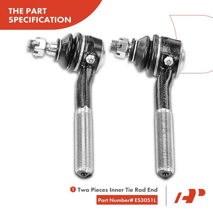 Front Tie Rod End Ball Joint Kit for Nissan Pickup Pathfinder 1986-1995