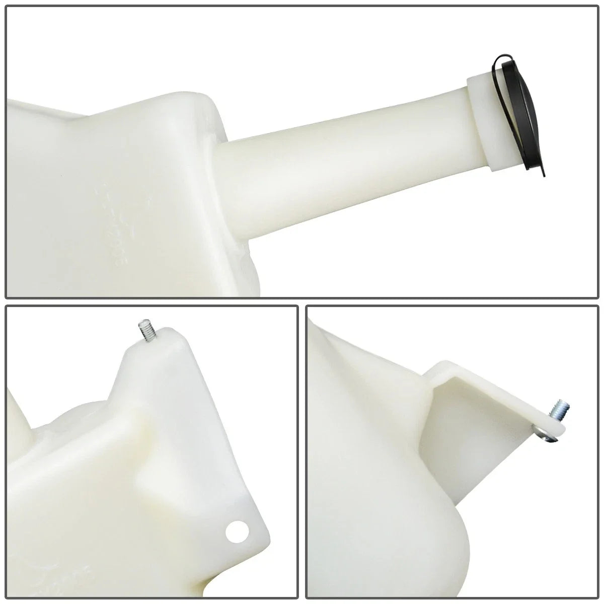 Windshield Washer Fluid Reservoir Tank Bottle w/Cap & Pump for Toyota Camry (1987–1991)