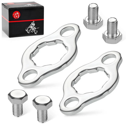 2X Front Engine Sprocket Retainer Plates w/Bolt 6X10 for Honda XR100R 85-03