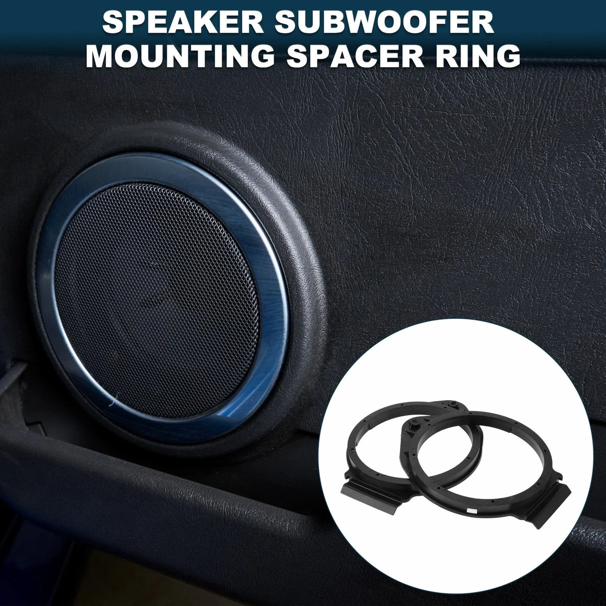 2X Speaker Spacer Ring Adapter for Buick Cadillac 