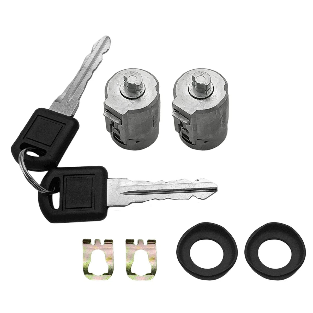 Door Lock Cylinder Kit with Keys for 1500 2500 3500