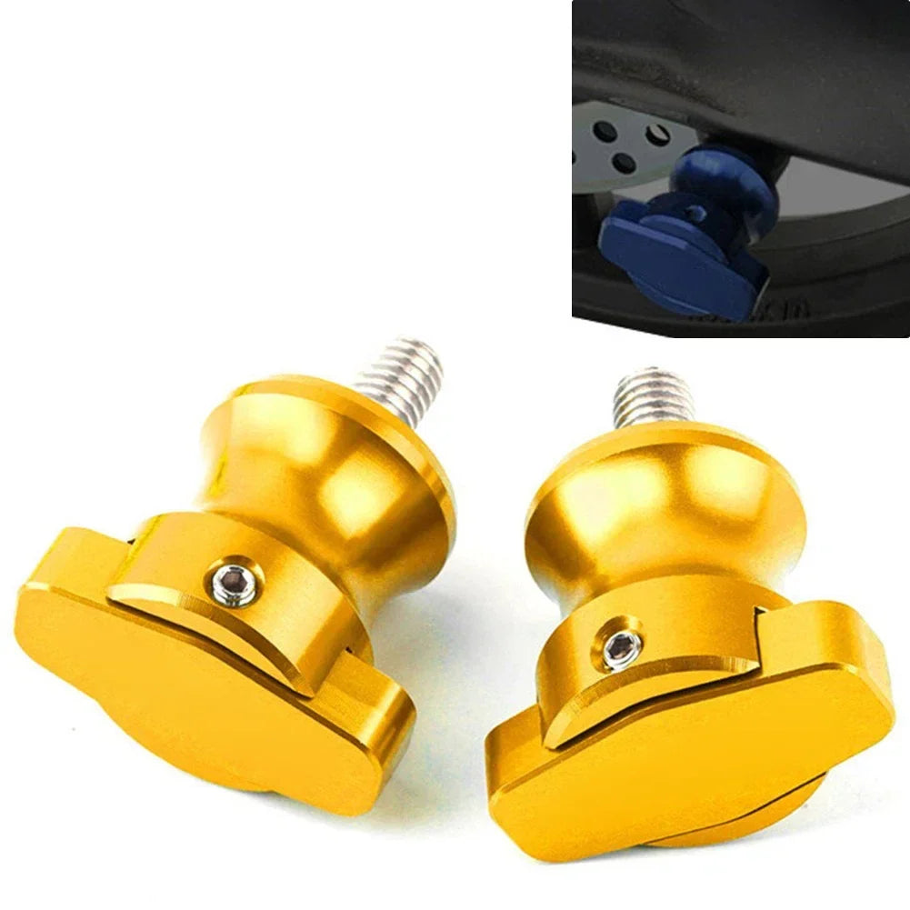 Swingarm Sliders 8mm Gold Pair for Honda CBR600RR 2003-2017
