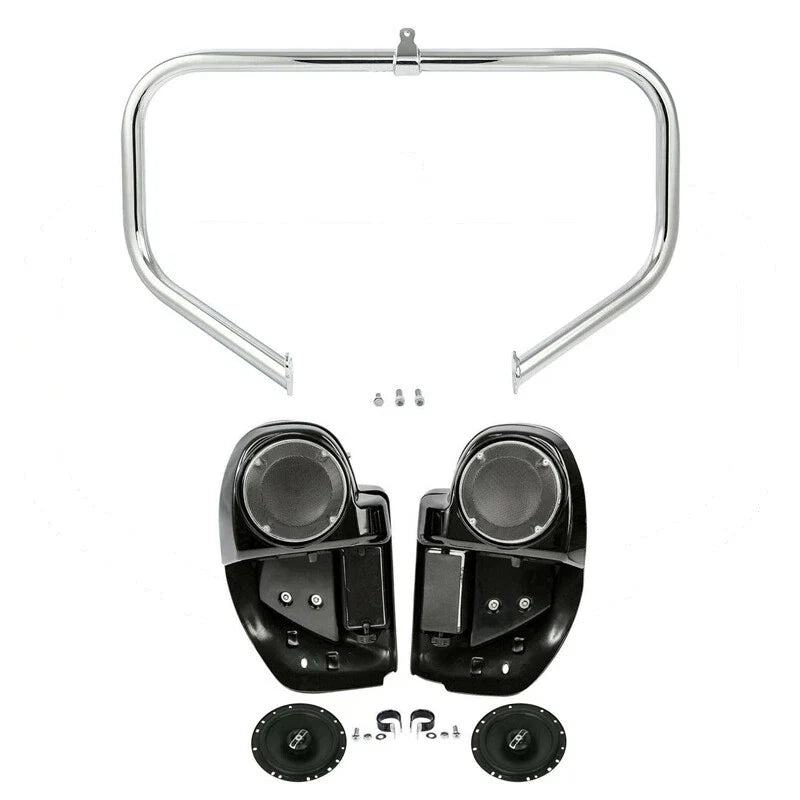 Engine Bar & 6.5" Speaker Fairing for Harley Electra Glide 2014-2024
