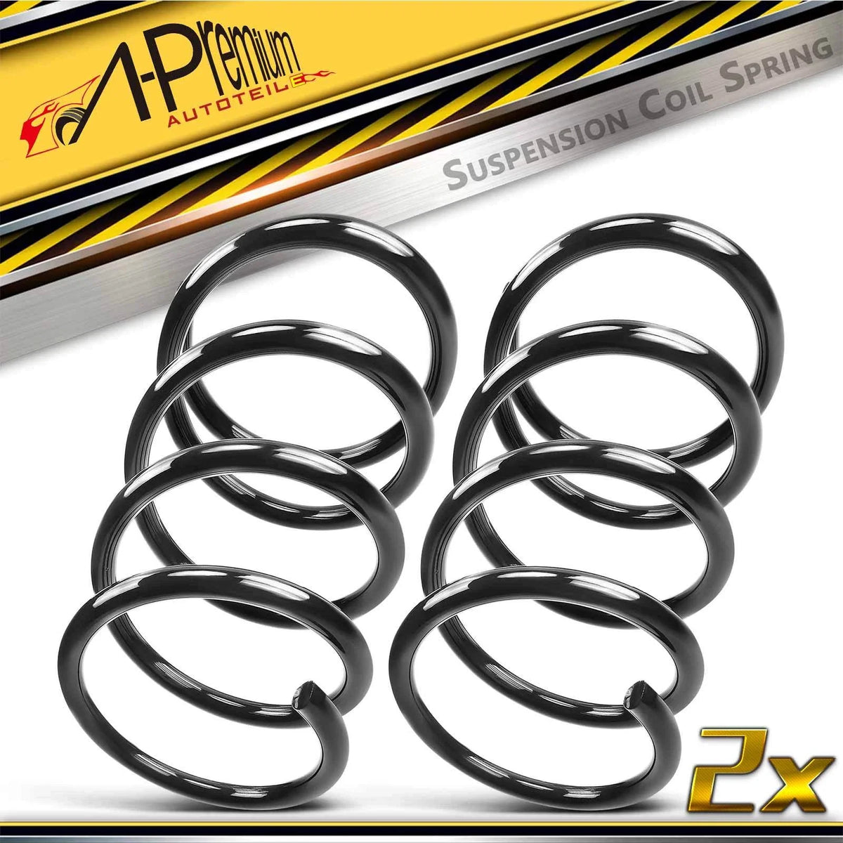 2X Front Side Coil Springs for Nissan Altima (2000–2001)