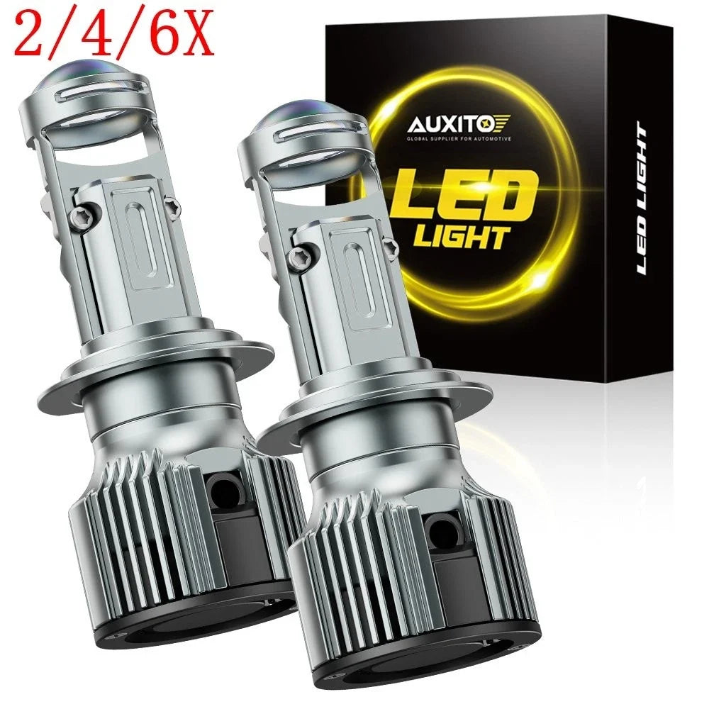 Super Bright H7 LED Headlight Bulbs - 2X Conversion Kit 6500K