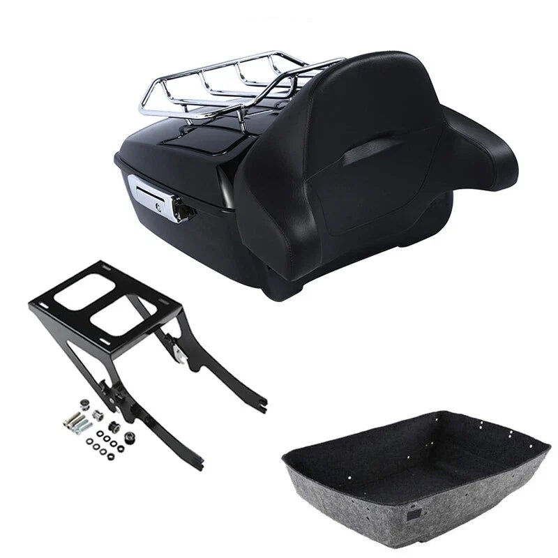Backrest Rack Mount for Harley Softail Deluxe FLHCS 2018-2026 by King