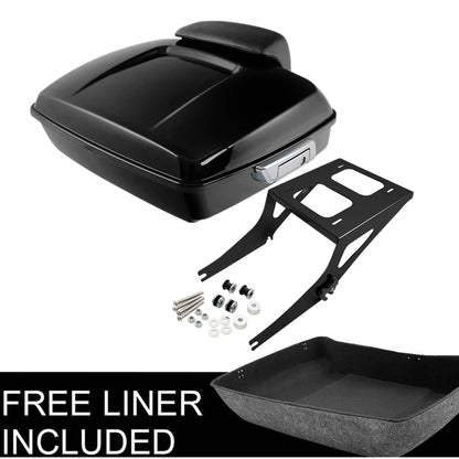 Docking Kit for Trunk Backrest Pad on Harley Fat Boy 2008-2016