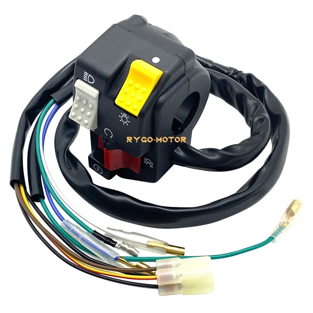 Handlebar Switch Start Stop Kill Headlight for Honda Recon 250 (2002–2004)