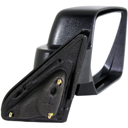 Manual Side View Mirror for Jeep Patriot (2007–2017) Textured Black Right