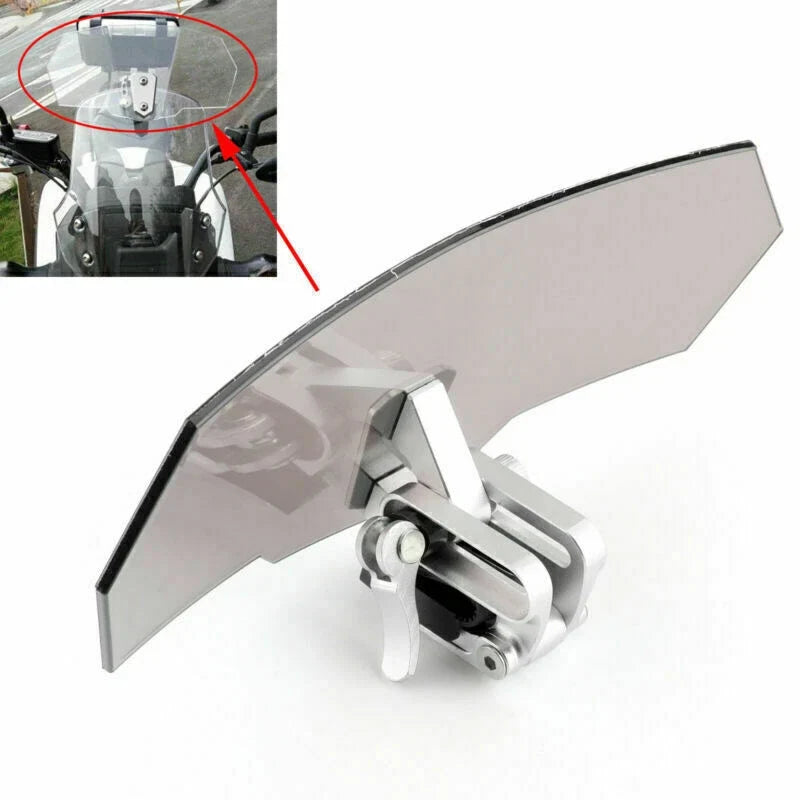 Universal Adjustable Windshield Deflector for Honda and Yamaha