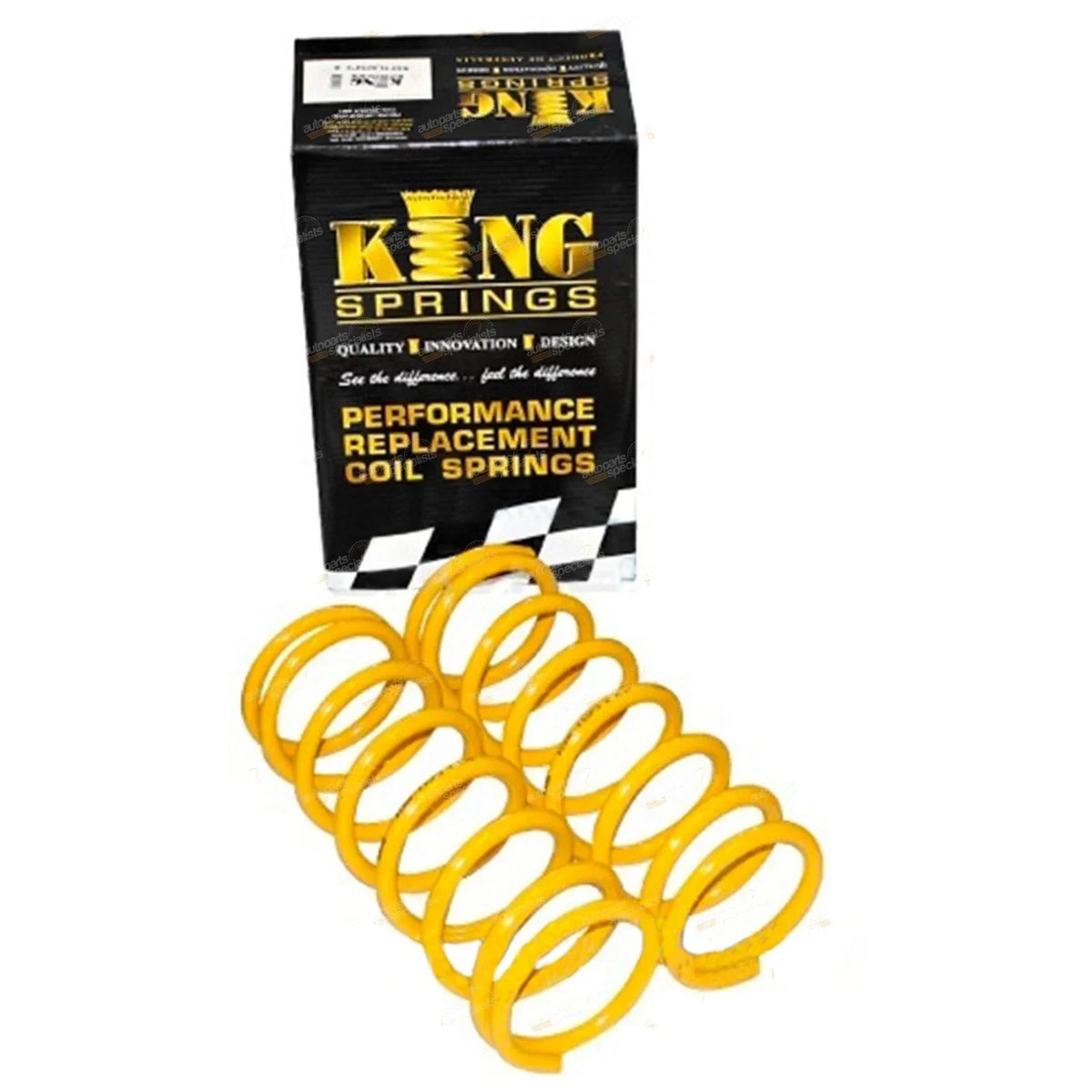 35mm Raised Coil Springs for Front Prado (1996–2002)