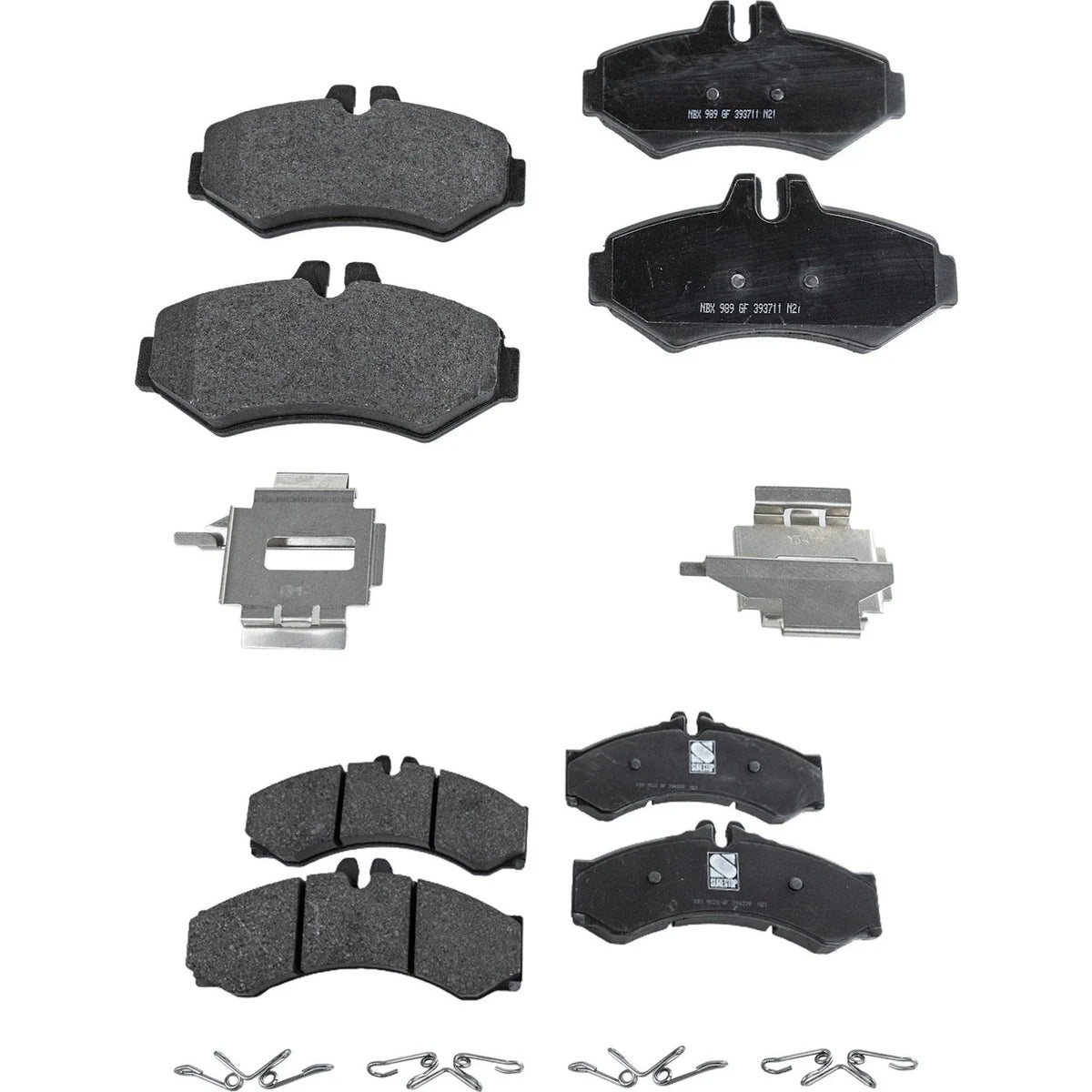 Semi-Metallic Brake Pads for Dodge Sprinter 2500 (2003-2006)