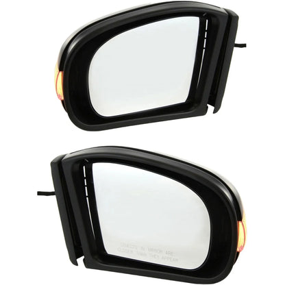 Heated Mirror Set with Turn Signal for Mercedes Benz C230 2002-2007