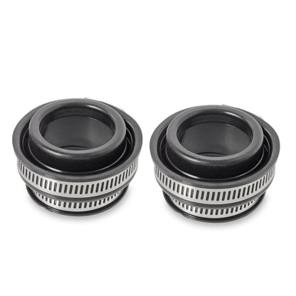 Rubber Boots for Air Box Frame w/Clamps - Honda TRX 250X 300EX 300X (2-Pack)