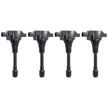 Ignition Coil Set of 4 for Nissan Frontier (2005–2019), Versa (2012–2019) 224481HC0A