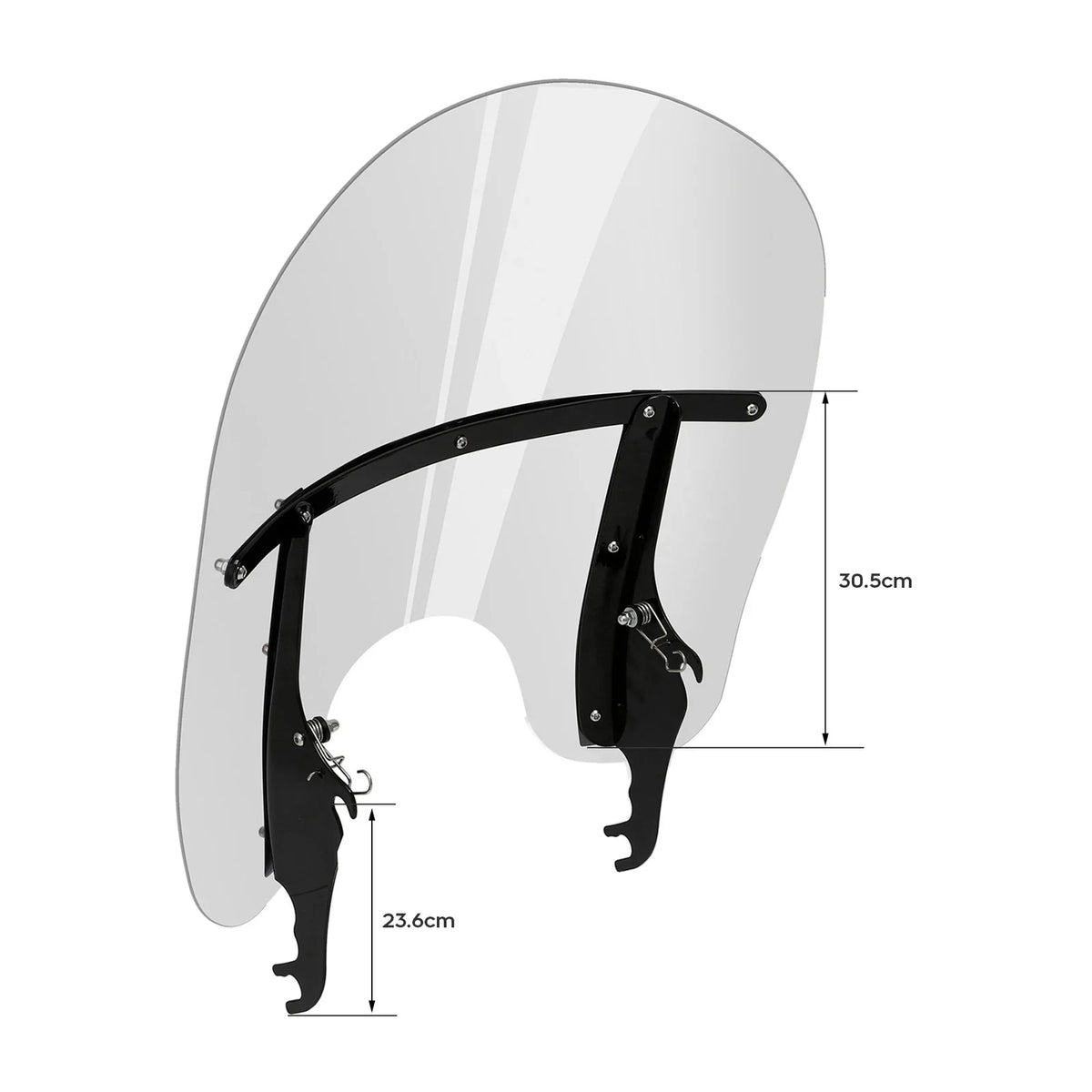Clear Windshield for Harley Fatboy Slim 2000-2017