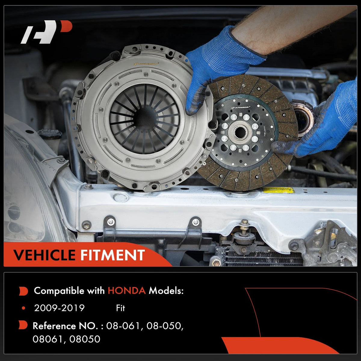 Clutch Kit with Release Bearing for Fit 1.5L (2009–2019)