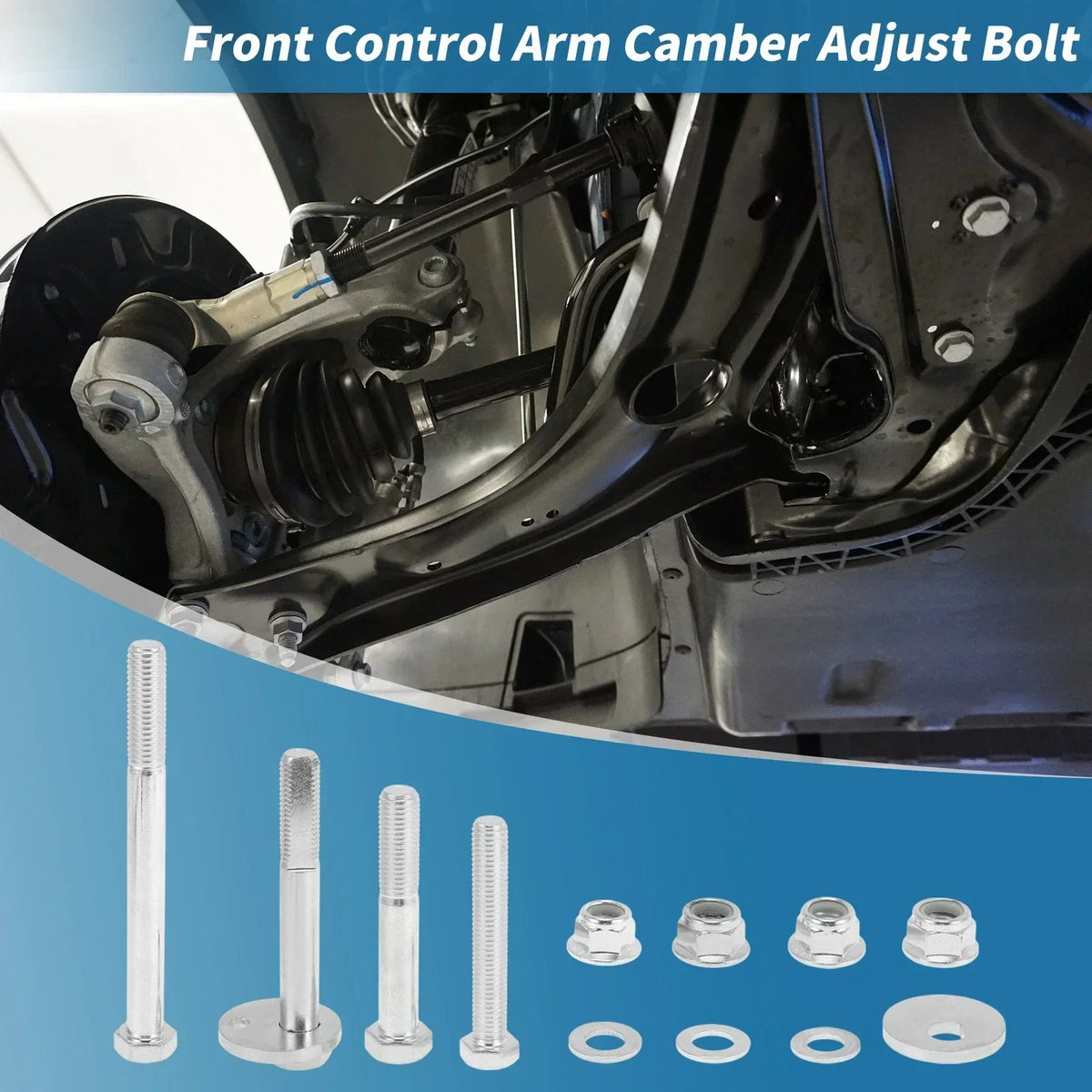 Front Control Arm Cam Bolt for 2003-2009 Dodge Ram 1500 2500 3500