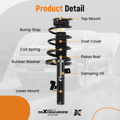 Front Struts and Sway Bar Links for 3 (2004-2013) & 5 (2006-2010)