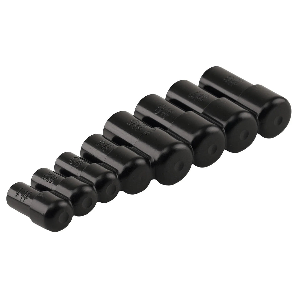 8-Piece Tap Socket Set for NPT Threads 1/8"-3/4