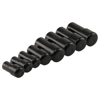 8-Piece Tap Socket Set for NPT Threads 1/8"-3/4
