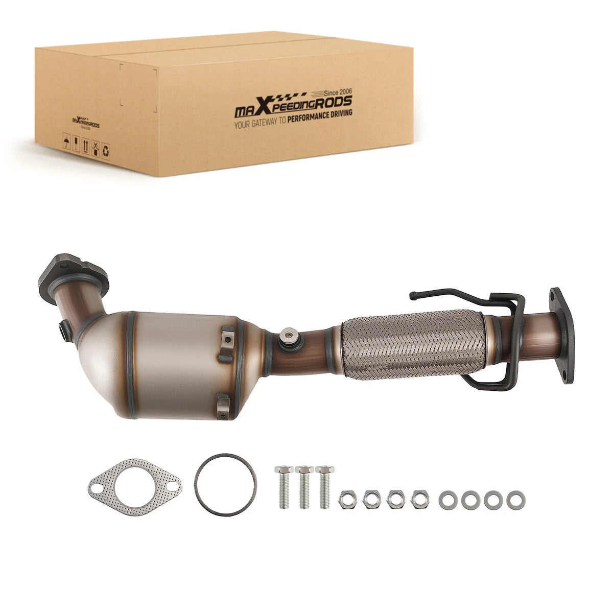 EPA Catalytic Converter for Ford Edge (2015–2017), Fusion (2017–2020), Lincoln MKZ (2017–2020) 2.0L