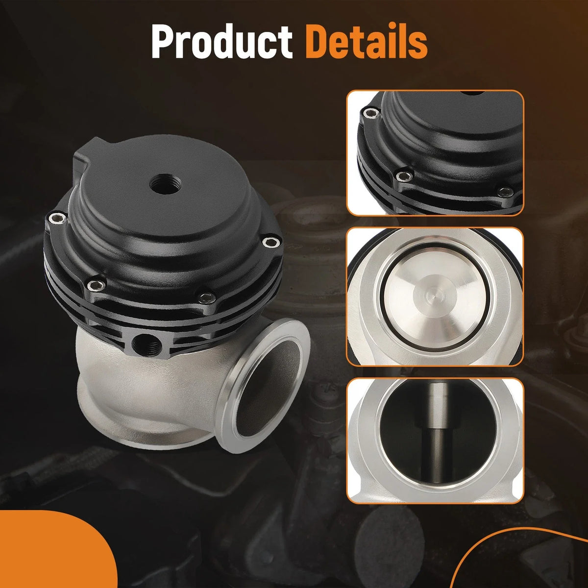 38mm External Wastegate V-Band Flange for Turbo (Universal)