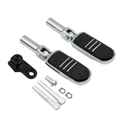 Rear Footpegs for Harley Softail (2012-2017) & Cross Bones (2008-2011)