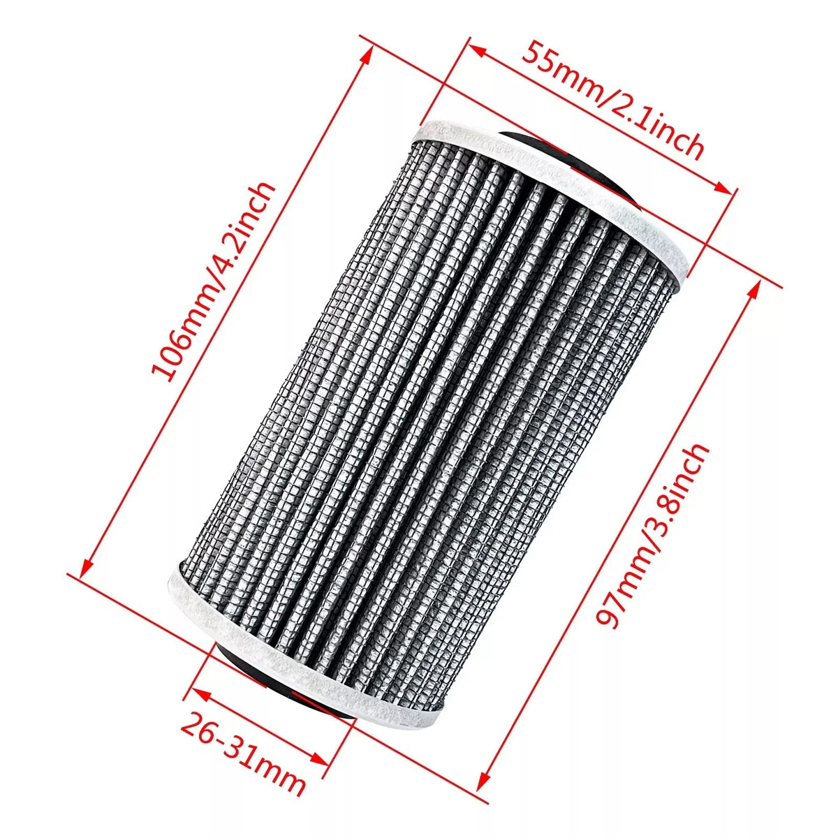 5-Pack Performance Mesh Oil Filter for Sea-Doo GTX RXP RXT 300 (2017–2023)