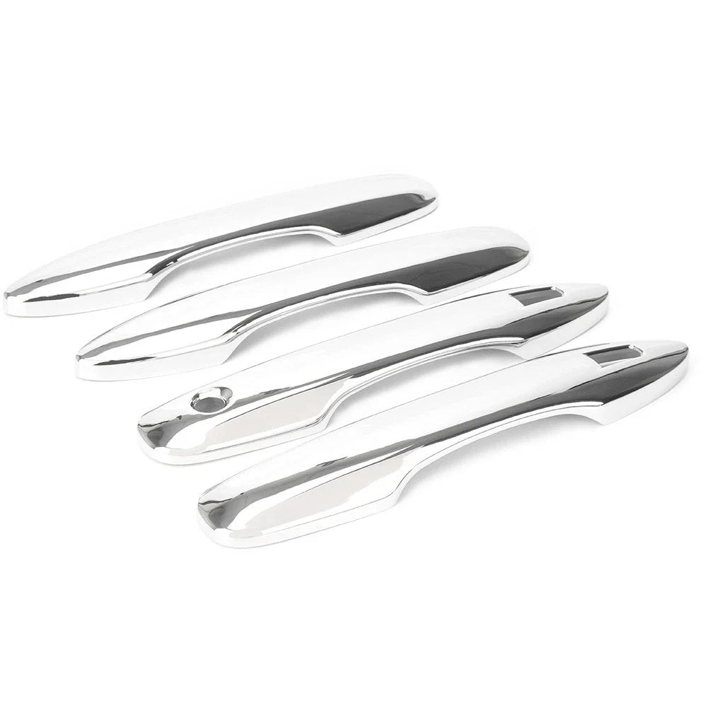 Set of 2 Chrome Side Door Handle Cover Trim for Toyota Camry (2018)