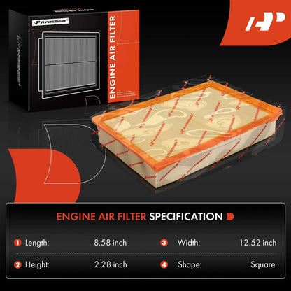 Air Filter for Nissan Titan XD 2016 to 2019