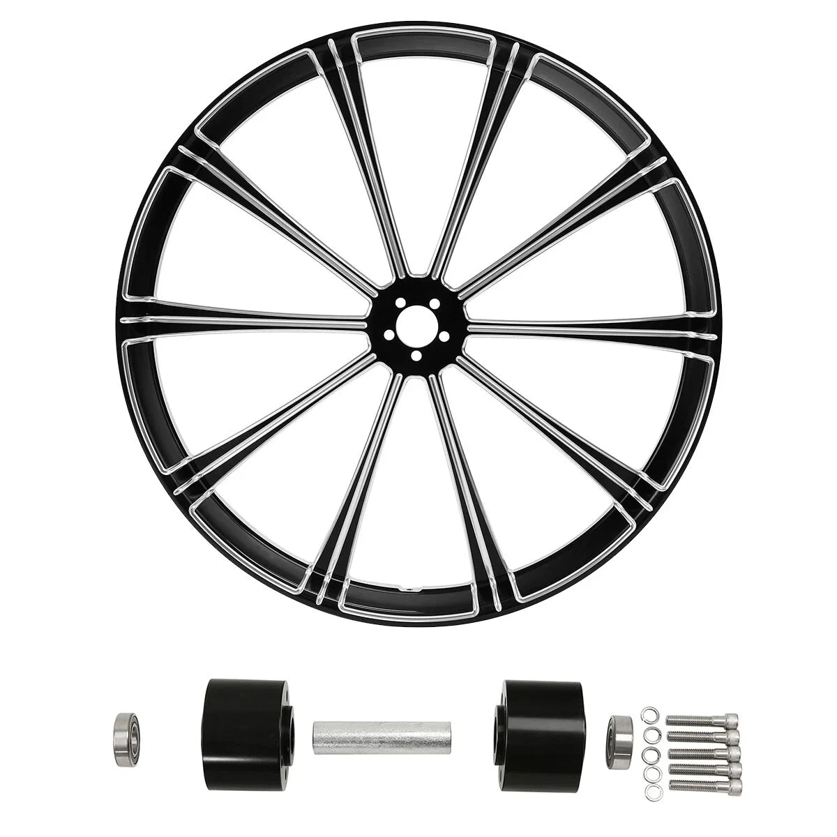 Front Wheel Rim 32" for Harley Electra Glide 1997-2021 Dual Disc Hub