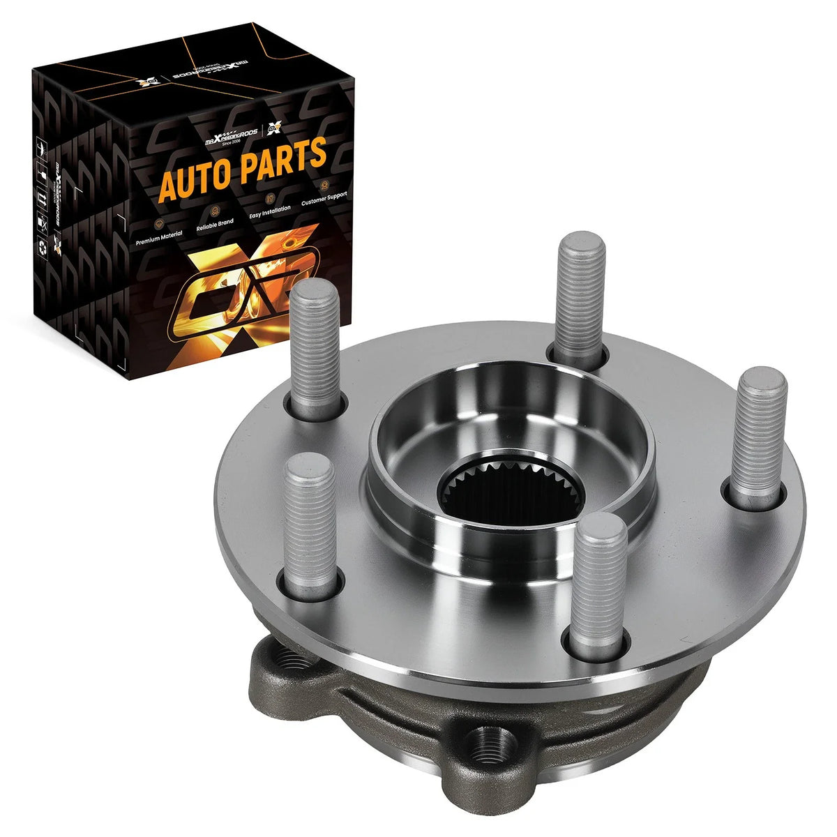 Front Wheel Hub Bearing Unit for Mazda 6 (2014–2021) with ABS Ring