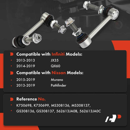 Rear Sway Bar Link Pair for Murano Pathfinder 2015-2019