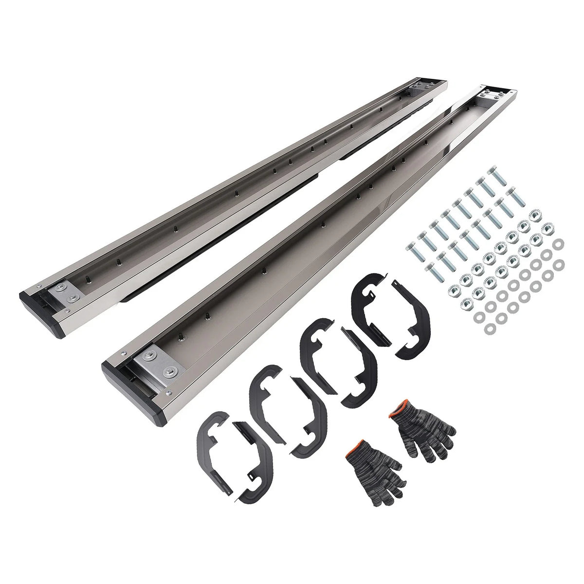 Non-Slip Running Board Side Steps for Silverado/Sierra 1500 (2019–2026)