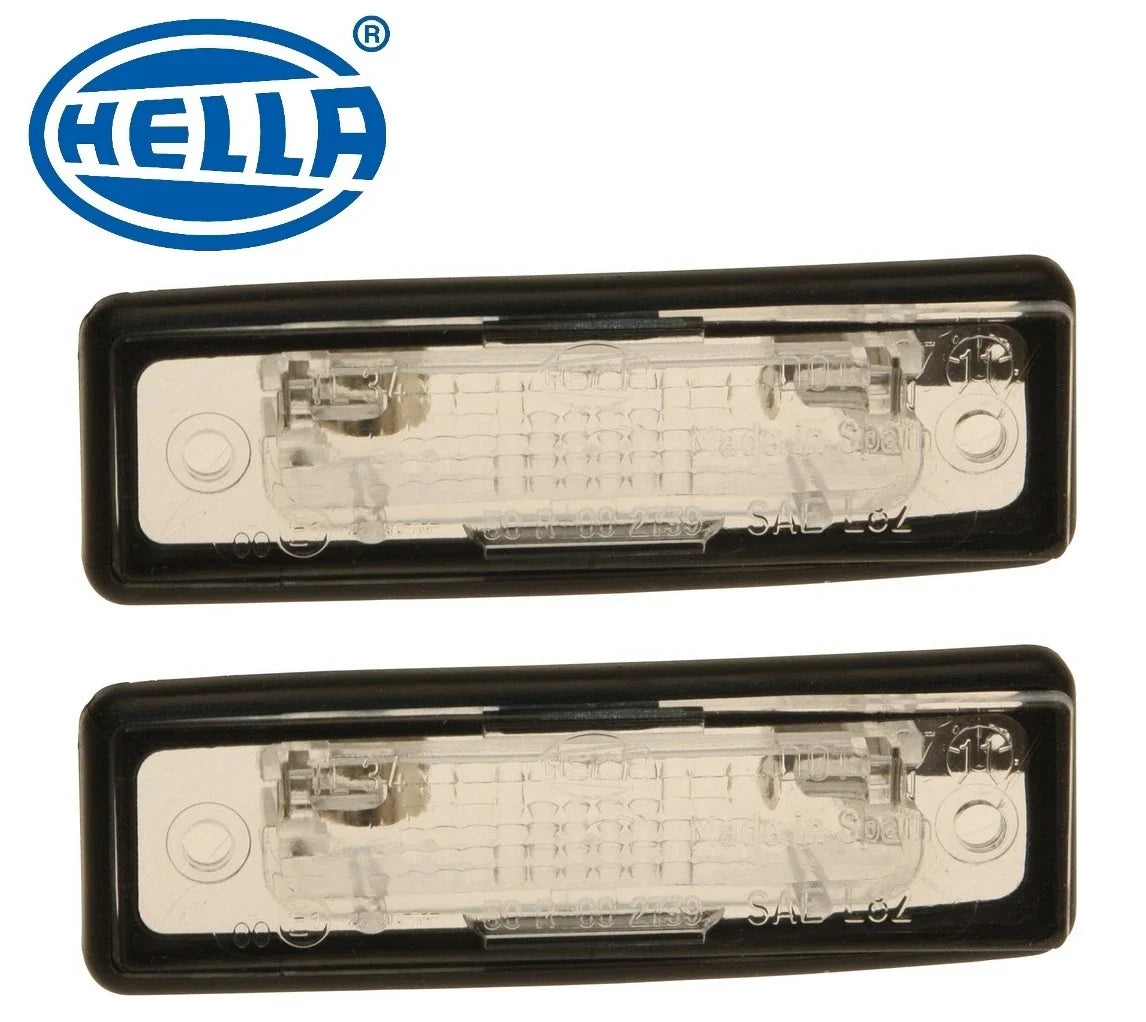 Set of 2 License Plate Lights for BMW E12 E23 E24 E28 E30 (1972–1987)