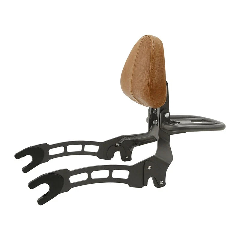 Sissy Bar Backrest Luggage Rack Quick Release Mount for Indian Scout (2015–2024)