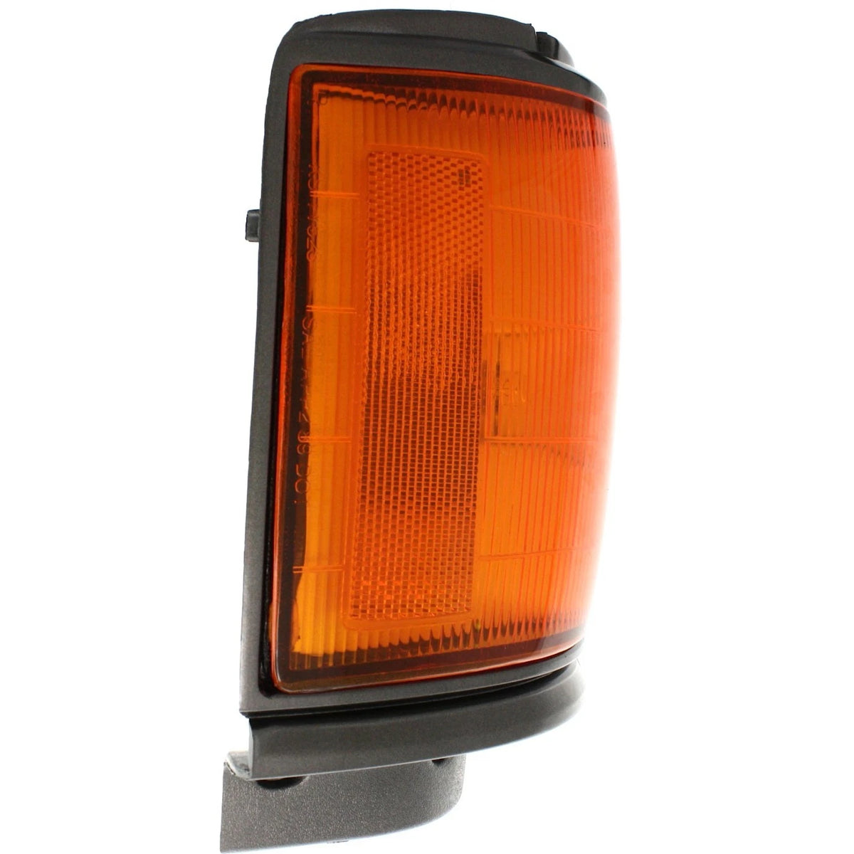 Corner Light for Toyota Pickup (1987–1988) Passenger Side with Bulb, Gray Trim